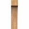 Ekena Millwork Huntington Smooth Corbel, Western Red Cedar, 5 1/2"W x 8"D x 24"H COR06X08X24HUN00SWR - alternate 2
